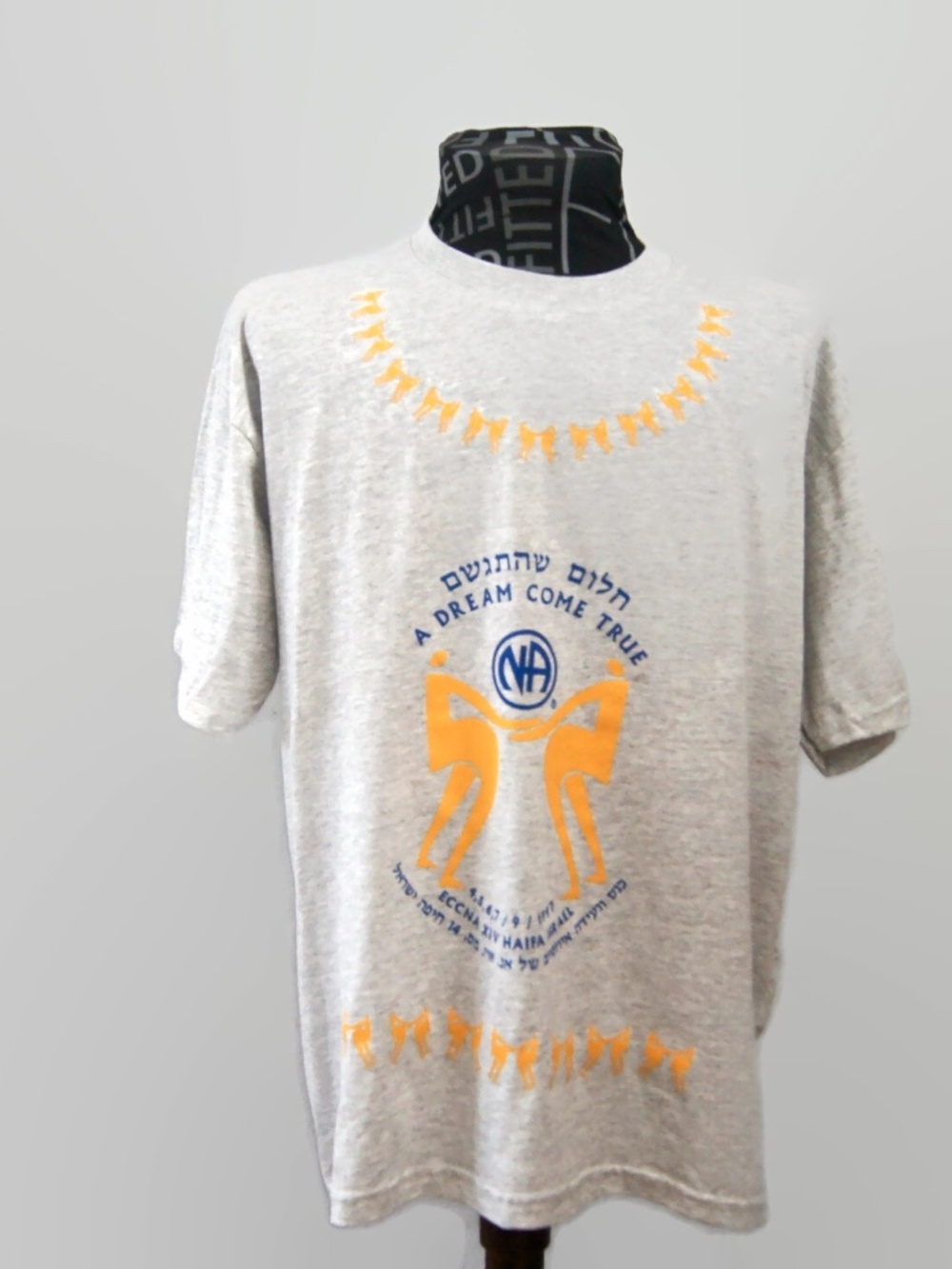 Vintage A Dream Come True NA 1997 Israel T Shirt Tee Size XXL Eccna XIV Haifa 90